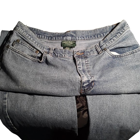Lauren Ralph Lauren Straight Leg Jeans size 14P - Picture 9 of 11